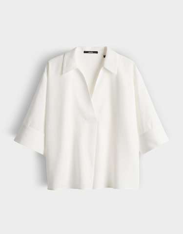 Three quarter sleeve blouse Zinoa white by someday | shop your