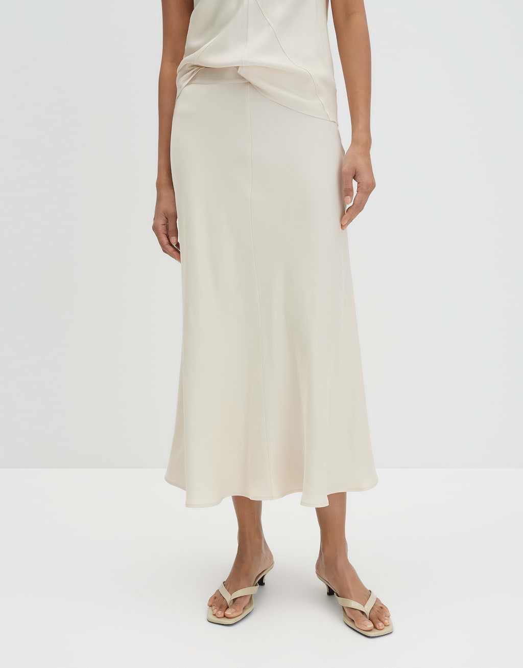 Someday Damen Midirock Bleistiftrock - Aus Weichem Rippstrick - Mit Seitenschlitz - Figurbetont