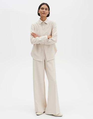 Pantaloni Larghi Donna Someday Charlie Wide Ease – Gamba Larga Con Elastico Comfort