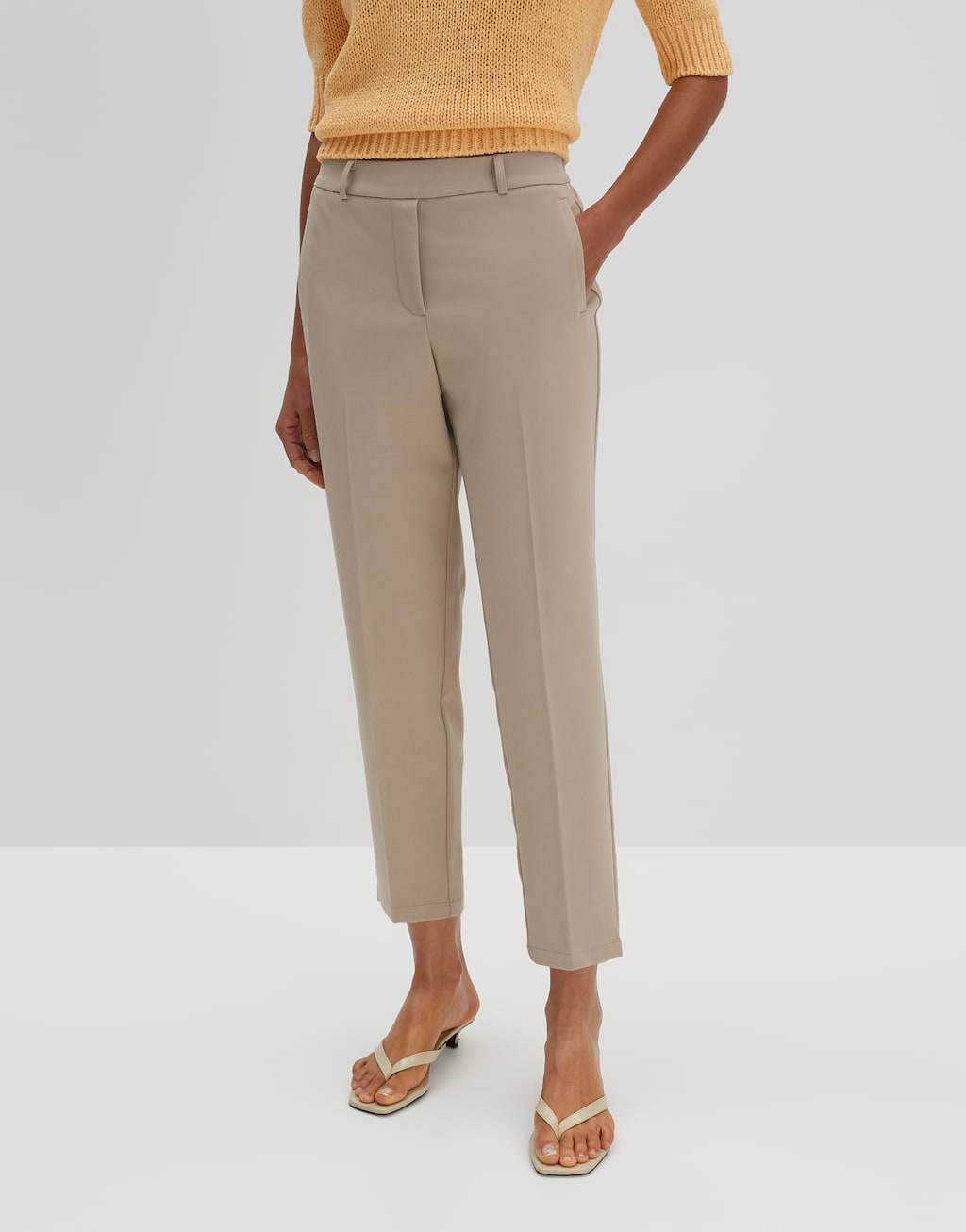 Someday Damen City Pants CENYA – Bequeme Schlupfhose Mit Komfortbund
