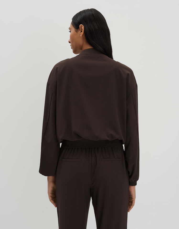 OPUS Damen Trenchjacke - Lässiger A-Line Schnitt Aus Baumwollmix