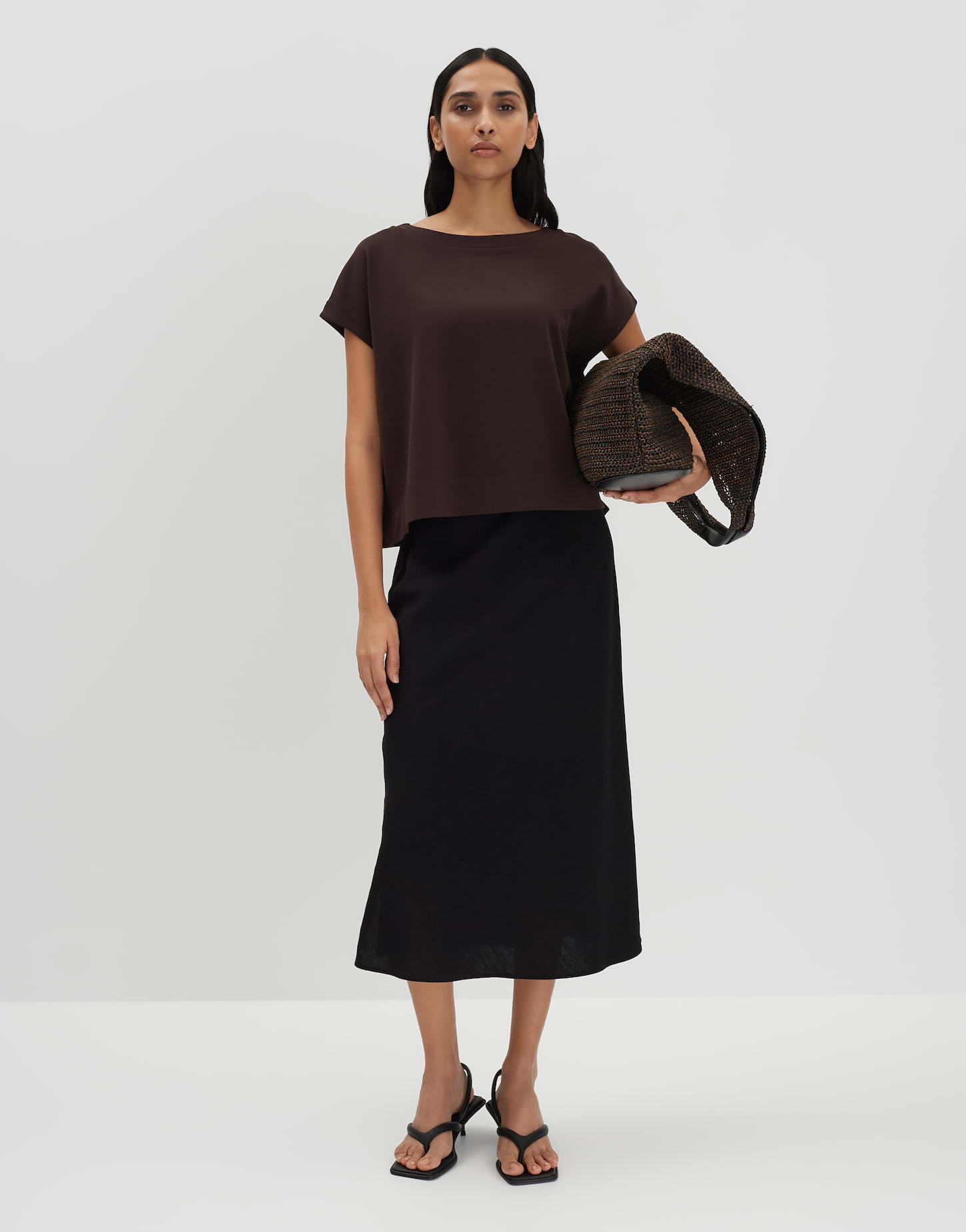 Someday Damen Kurzarmshirt Aus ECOVERO Viskose - Schimmernd & Nachhaltig