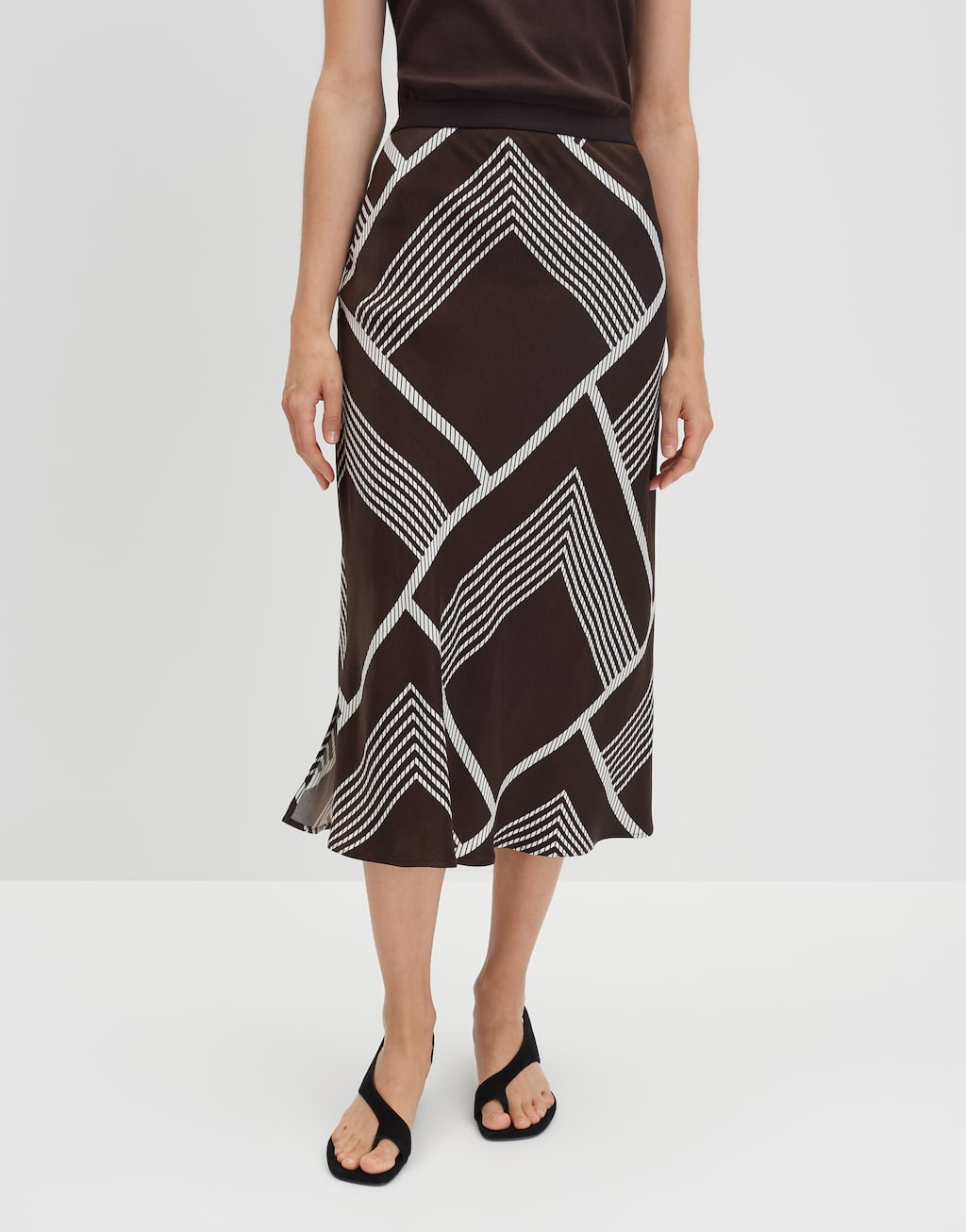 Beige CO'COUTURE Midirok LINEN PIN PENCIL SKIRT Beige CO'COUTURE Midirok LINEN PIN PENCIL SKIRT