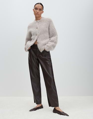 Someday Damen Strickjacke TAMANAH - Loose Cardigan Aus Weichem Alpakamix