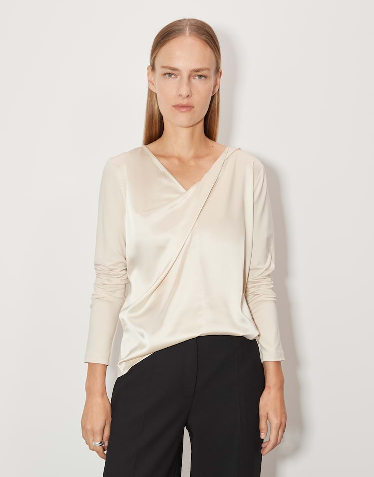 Online OPUS | Sokola beige bestellen Shop Langarmshirt online