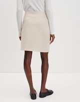 Masha Ma Damesrok In Zwart Klatergoud Met Hoge Taille En Kokerrok In Viscose Zwart