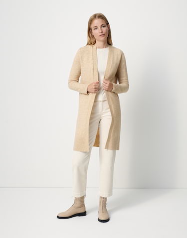 Ladies tan clearance cardigan