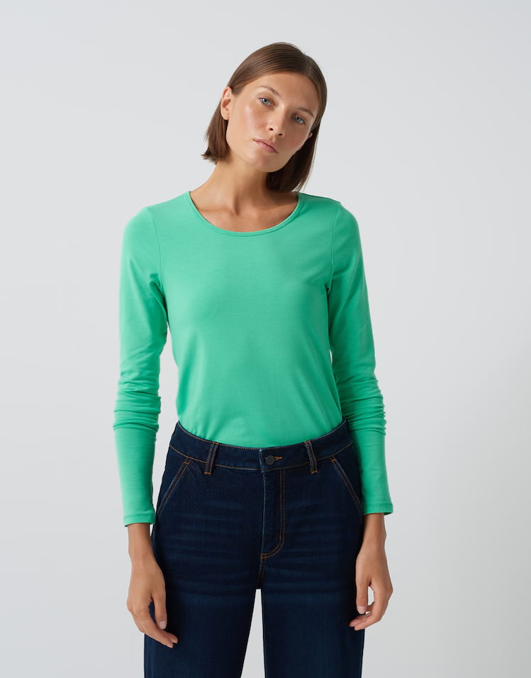Long sleeve online shirt Sueli favourites by shop green OPUS your 
