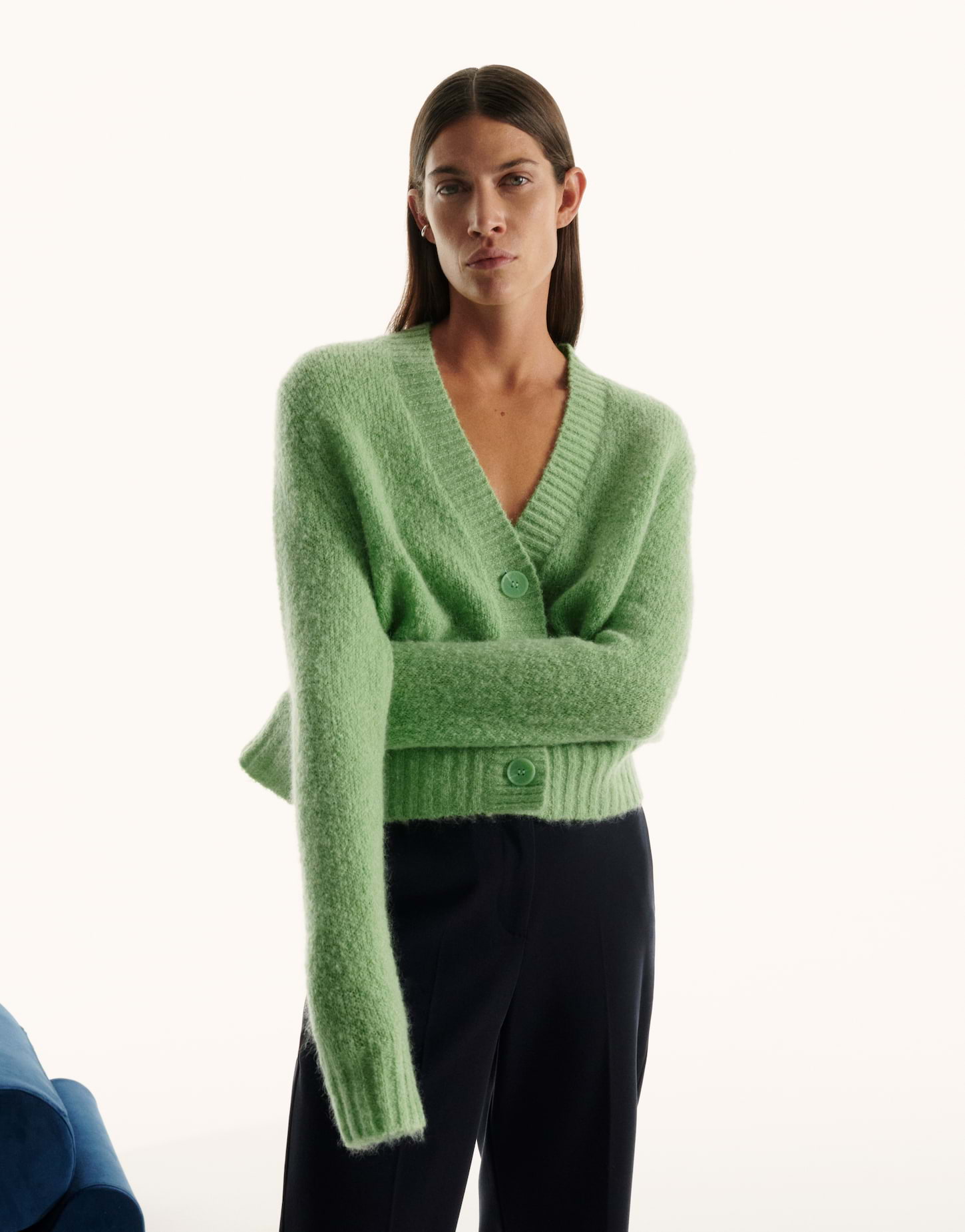 JDY Gebreid vest in Wijnrood | ABOUT YOU