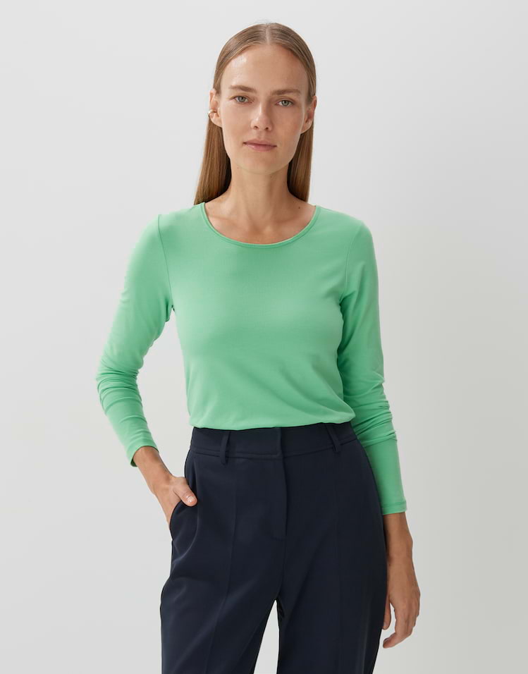 Long sleeve shirt Sueli green by someday | shop your favourites online
