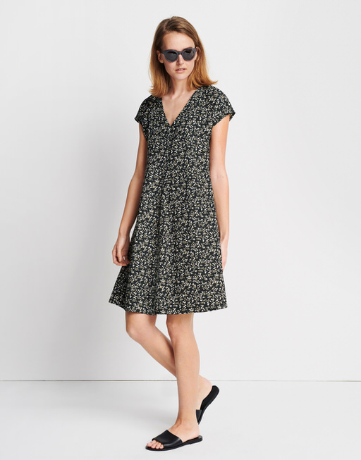 BestellenSomeday Shop Grün Qaskiya Floral Online Printkleid Qrtdsh