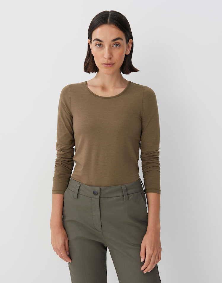 Long sleeve shirt Sueli green by someday | shop your favourites online