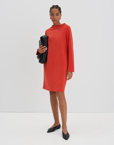 Rotes sweatkleid clearance