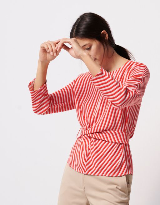 wrap around blouse