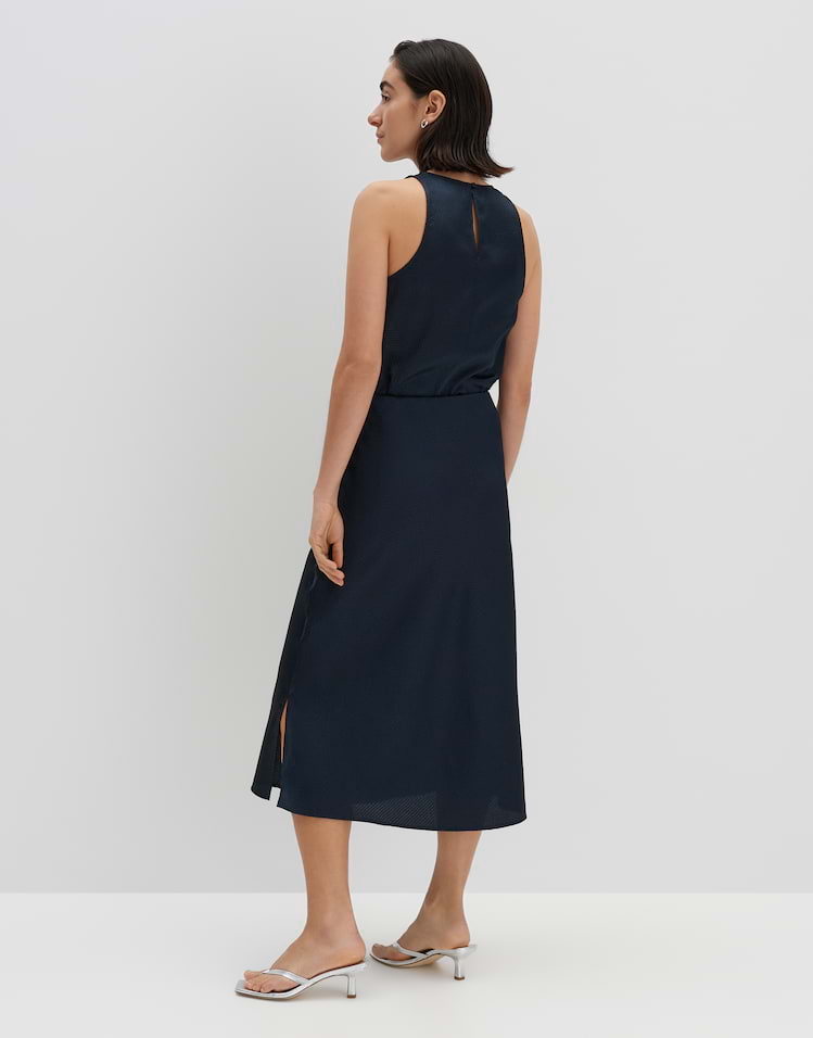 Someday Damen Midirock - Rinsed Jeansrock Mit Gehschlitz | Elegant & Alltagstauglich