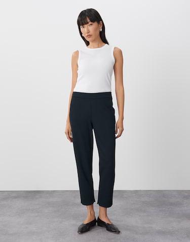 Charlie B Black Flare Ponte Pants