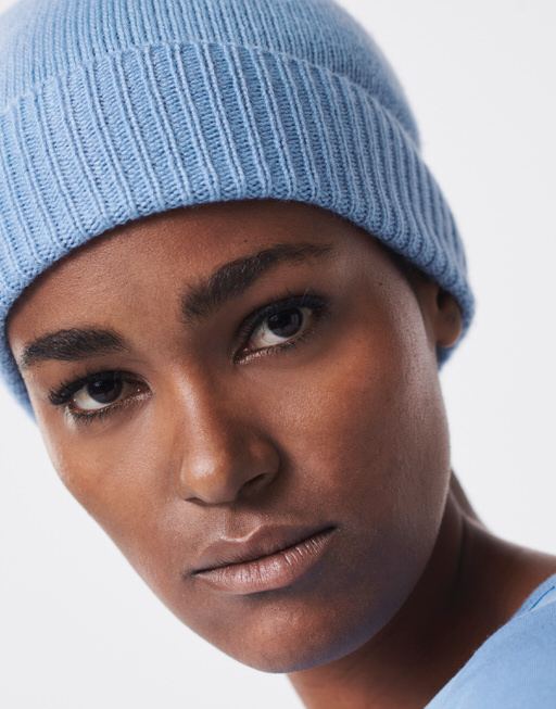 Strickmütze Binny cap blau online bestellen | someday Online Shop