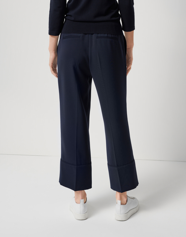 Stoffen broek Chuli blauw online bestellen | someday online shop