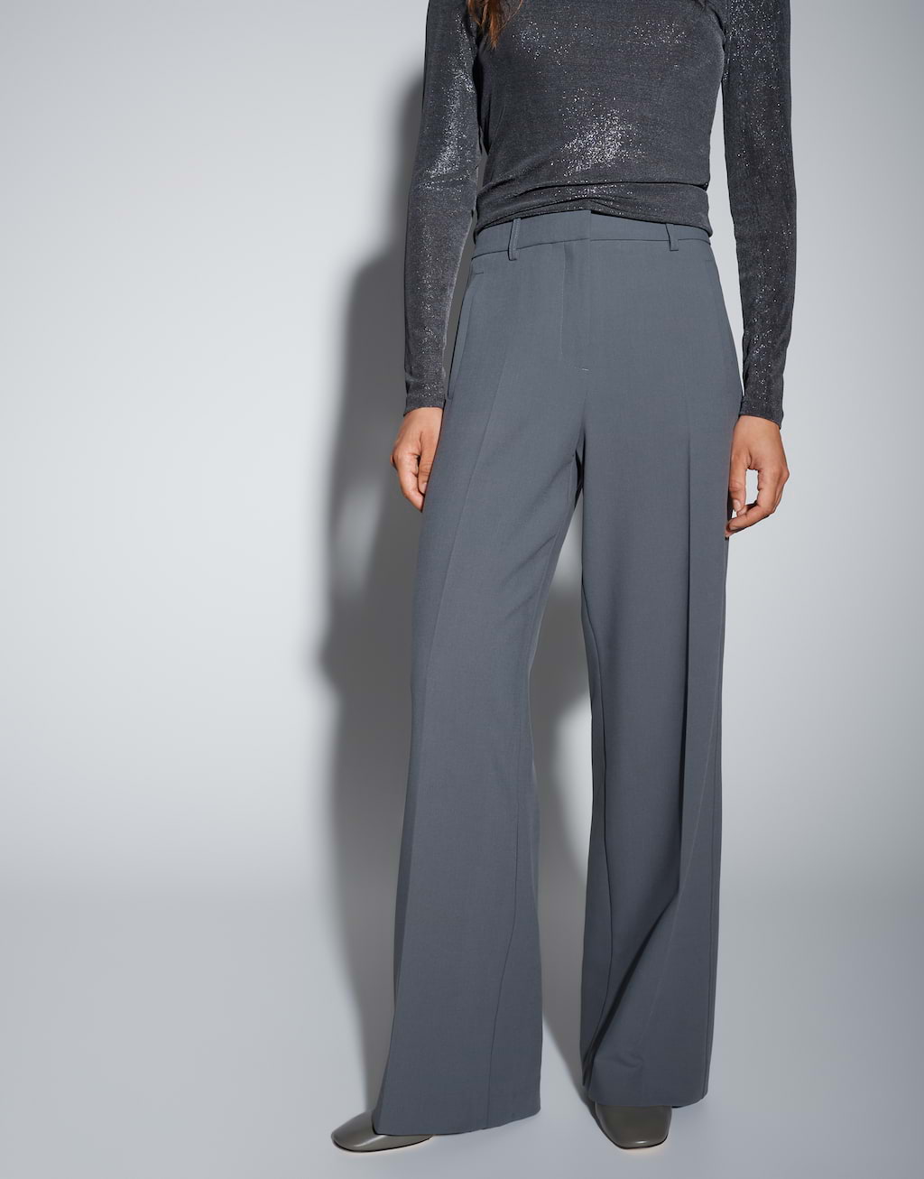 Wide Leg Pants Catsby delight grey by someday | shop your