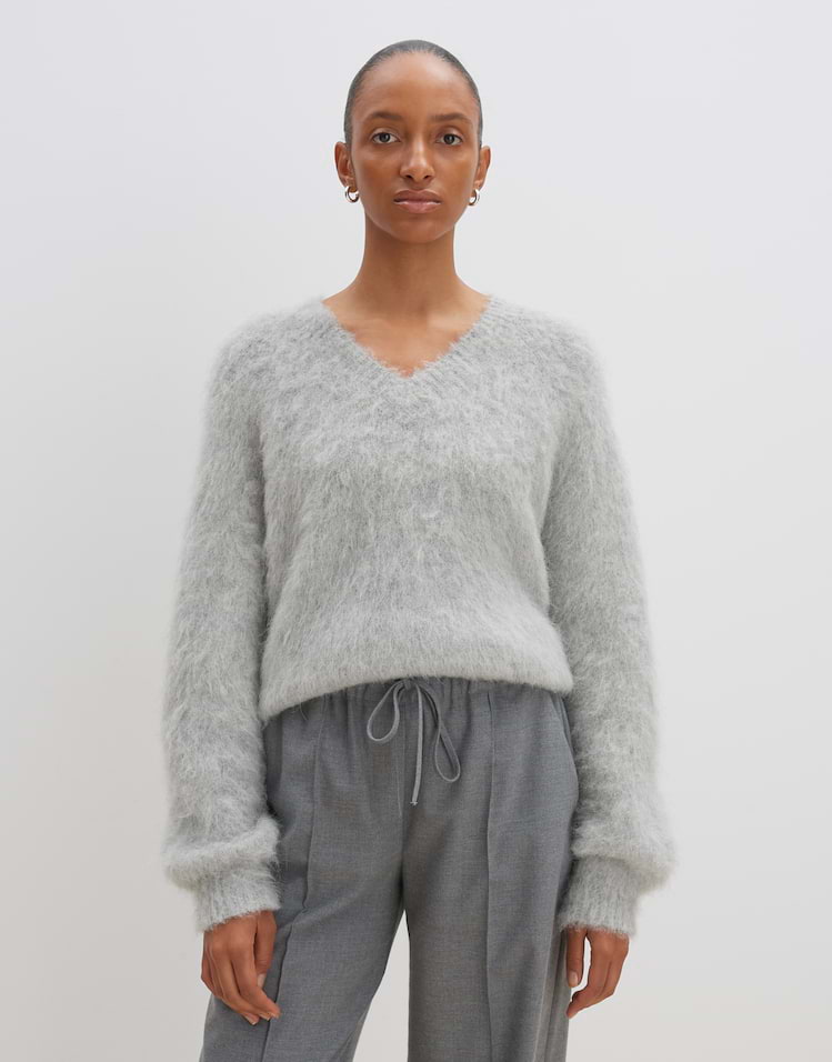 Fluffy trui dames best sale