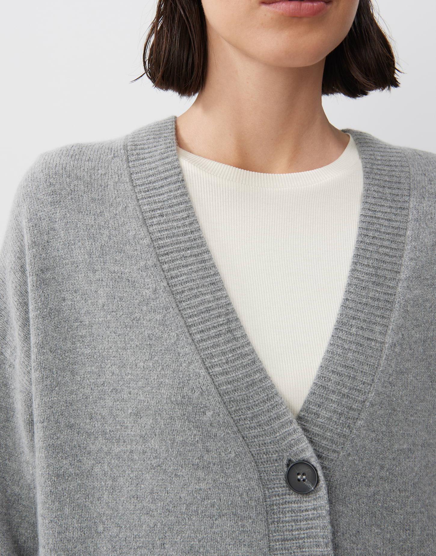 Zella Strickjacke in Grau