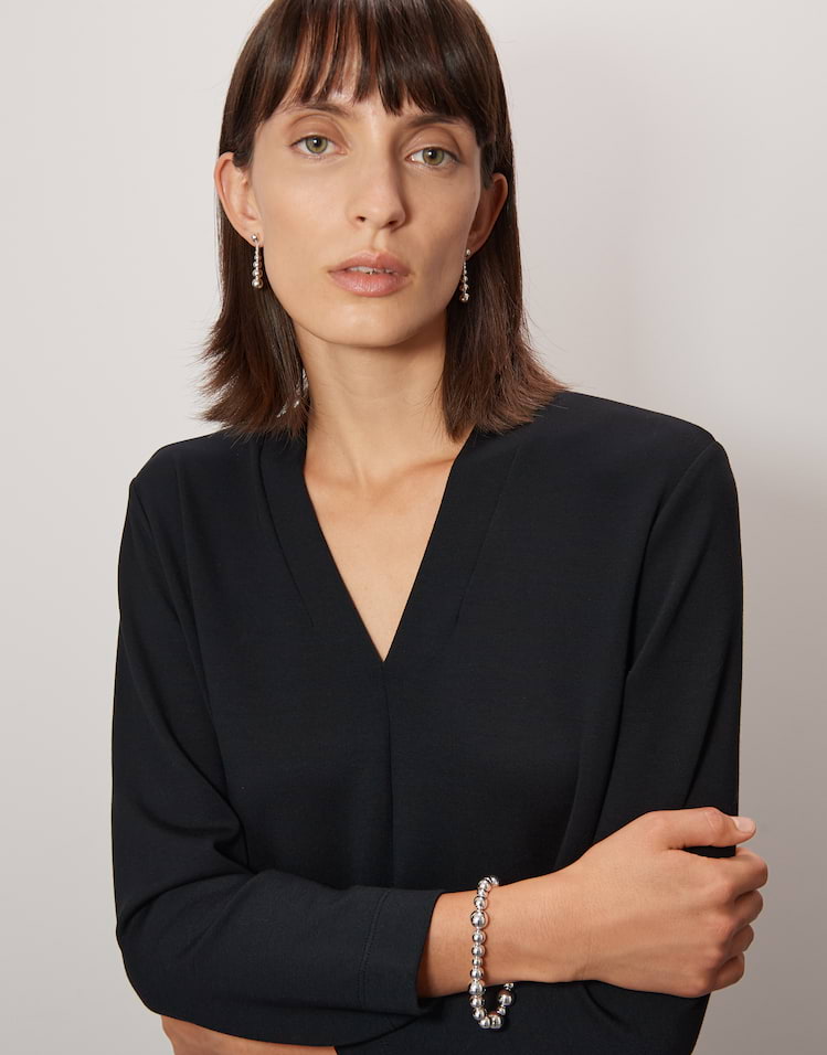 OPUS Damen Sweatshirt GATROI – Teddyfell Sweater Lässig & Kuschelig, Für Büro & Freizeit