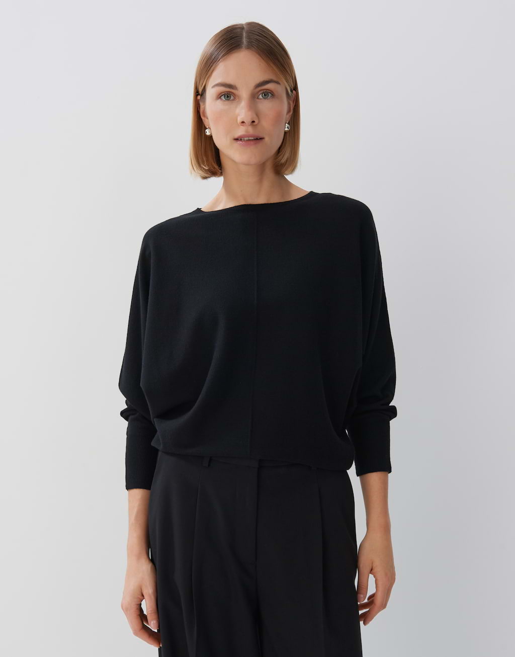 Someday Damen Pullover Strickshirt Tarisol Lochstrick Ajour Optik