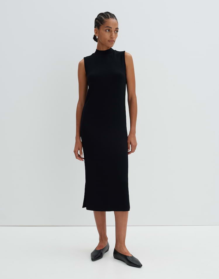 Leinenkleid Quinty linen schwarz online bestellen | someday Online Shop
