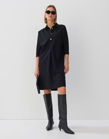 Zwarte blousejurk dames cheap