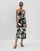 Robe en lin Qualeza floral