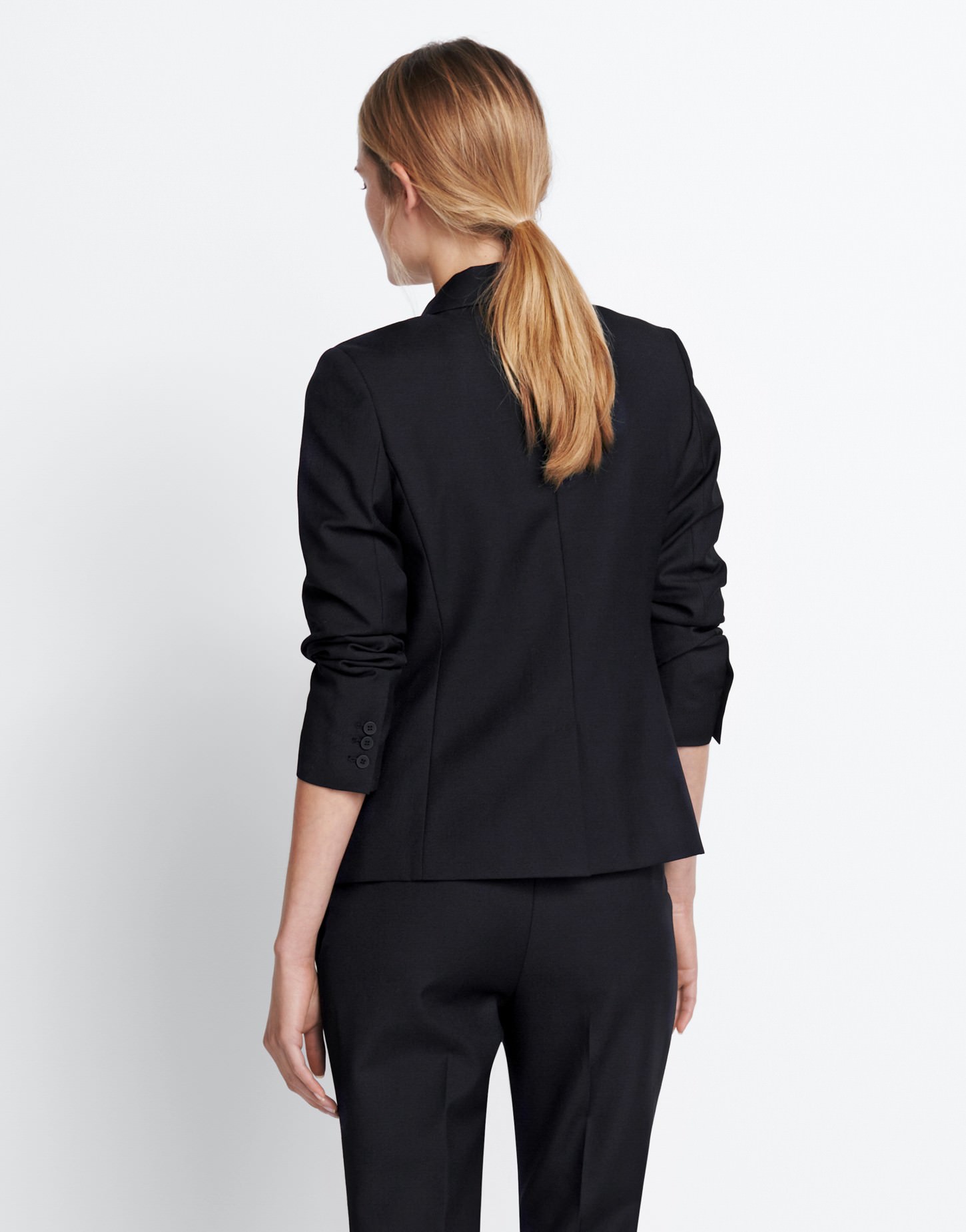 korte blazer zwart